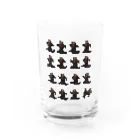 つきれうのバナナとクマクマクマ……… Water Glass :front