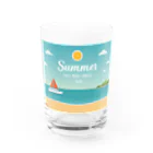 山田綾の夏！Summer！ Water Glass :front