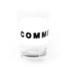 micyorina shopのmicyorina 「NO COMMENT」logo Water Glass :front