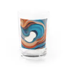 8890の波紋 Water Glass :front