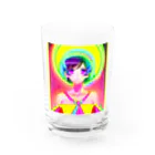 きゅぴきゅぴガールの後光が差している★きゅぴきゅぴガール Water Glass :front