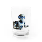 ETOWA_TOWAの未来都市の監視センターで働くルクス Water Glass :front