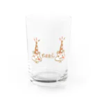 studiopuanpowanのらぶたん ぴぴぴのアンテナ Water Glass :front