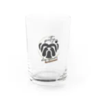 3dog_mamanのブルちゃん Water Glass :front