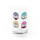 ★Mayamaya★の★ポップな女の子の笑顔★④ Water Glass :front