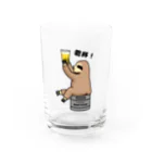 Craftbeer Sloth Houseの乾杯！ナマケモノ！ Water Glass :front