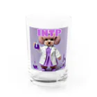 MsArtShopのINTPのトイプードル Water Glass :front