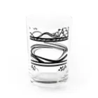 ZZRR12の波紋模様 Water Glass :front