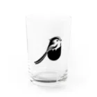 Bebezoのポケットアニマル　シマエナガ Water Glass :front