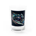 鷹鷹のスピードライン Water Glass :front