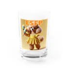 MsArtShopのESFPのトイプードル Water Glass :front