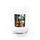Ppit8の夏のひととき Water Glass :front