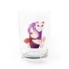 乾杯がーるずSHOPのKanpaiGirl「夏祭りちゃん」グラス Water Glass :front