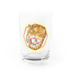 Razuri*｜ラズリ図案室の虎と虎杖 Water Glass :front