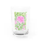 totoartのバラとツボミ Water Glass :front