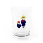 トマト缶の姉弟 Water Glass :front