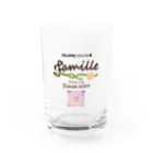 ヒルパインハウスのFamille（ファミーユ）オフィシャルグッズ Water Glass :front