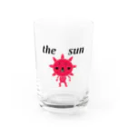 すっとん塾のthe sun Water Glass :front