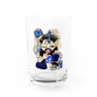  7:42のぐいぐい3つ目くん Water Glass :front