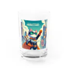 frogsystemの次世代のヒーロー「ワンダーキャット」は私だ！！ Water Glass :front