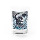 ryu1220の氷とドラゴン Water Glass :front