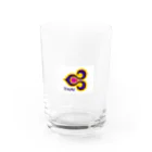 TimAirのTGロゴグッズ Water Glass :front