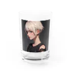 LONGSTONEのボーイッシュガール Water Glass :front