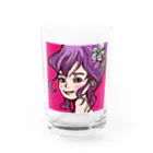 にじわたりねこの結い髪 Water Glass :front