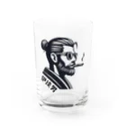 UKIYO-E_POP_by_convert_worksの伊達男 Water Glass :front