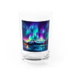 yuriseのオーロラグッズ Water Glass :front