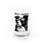 ビビりな番犬くんのBest Friendわんこ Water Glass :front