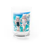 ねむねこのお店の猫耳少女00022 Water Glass :front