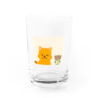 がまぐちこぐまのといといのボスとこぐまのといとい Water Glass :front