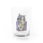 🐻 kumahana 🌷の🐈‍⬛💜 Water Glass :front