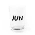 画用紙うどんのJun3 Water Glass :front