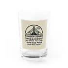  「パステルジオメトリックデザイン」 SHOPの歴史を感じる「コンデンゼネン シザイホウ」 Water Glass :front
