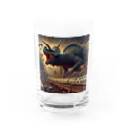 やるか、やらぬか？本人次第の恐竜にはなれなかった Water Glass :front