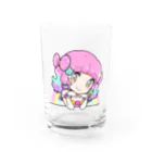  mogのわたあめちゃん Water Glass :front