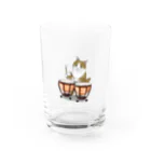 Ａｔｅｌｉｅｒ　Ｈｅｕｒｅｕｘのティンパニーを叩く猫 Water Glass :front