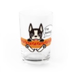 キッズモード某のホットドッグテリア Water Glass :front