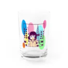 ふくたつショップのシティーライツ Water Glass :front