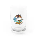 P-TOSHIのブッチャーの夏休み Water Glass :front