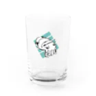 nogomeのコブシメの赤ちゃん Water Glass :front