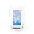 soranoの白蒼の空 Water Glass :front
