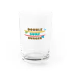 frenchfoxのDOUBLE SURF BURGER Water Glass :front