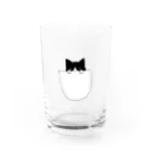 Non.のハチワレねこさん Water Glass :front