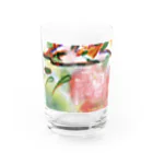 St.SKのFlowers in OZE Water Glass :front