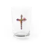 St.SKのcross Water Glass :front