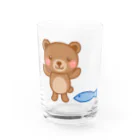 ゆっくまー(YouTube AokiCH)グッズ販売のゆっくまーグッズ Water Glass :front