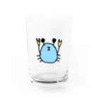 イカてゃのミナミコメツキガニ Water Glass :front